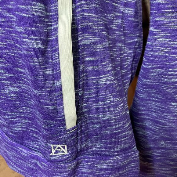Avalanche Womens Pull Over Sweatshirt Purple Blue Size Small Thumbholes New u - Picture 4 of 12